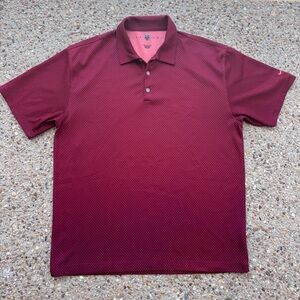 Like New Nike Golf Men’s Burgundy Polo Shirt Size XL
